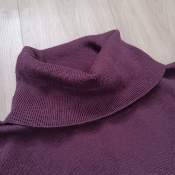 Vince Sleeveless Tunic Sweater Eggplant NWT S - Picture 7 of 11